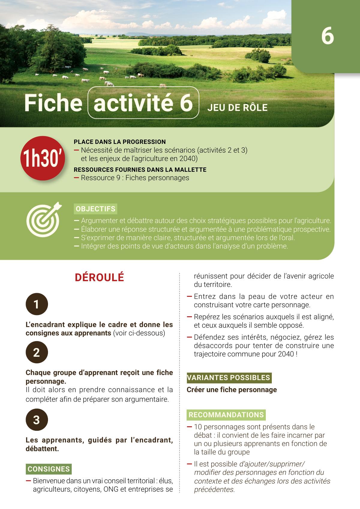 Page 1 de « Jeu de rôle »