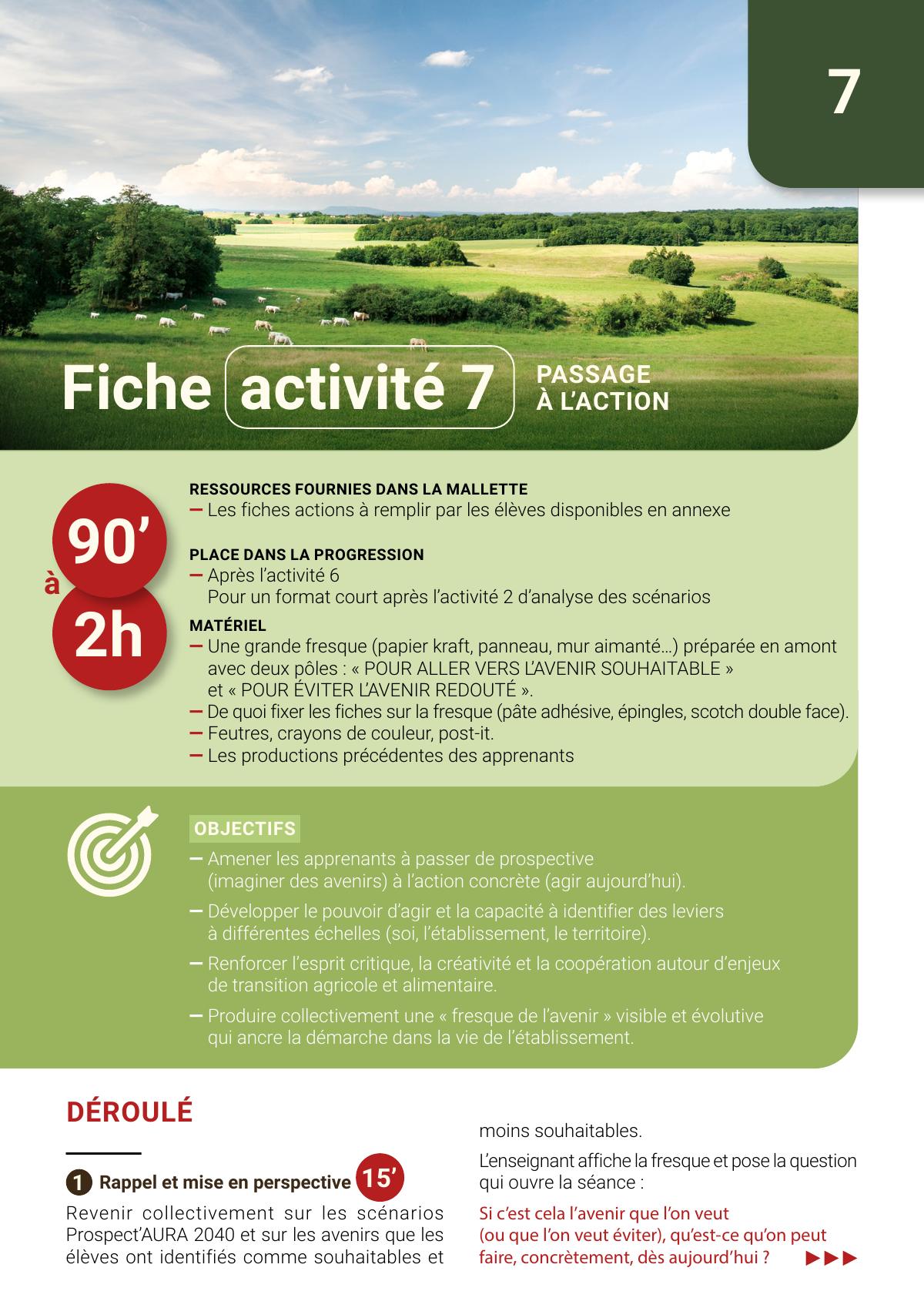 Page 1 de « Passage à l'action »